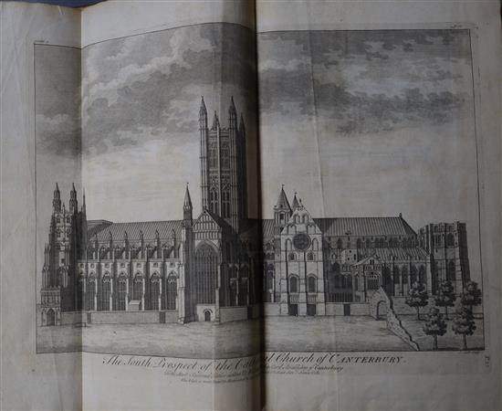 CANTERBURY: Hildyard, John; Dart, John and Drake, Francis - An Accurate Description and History of the Metropolitan and